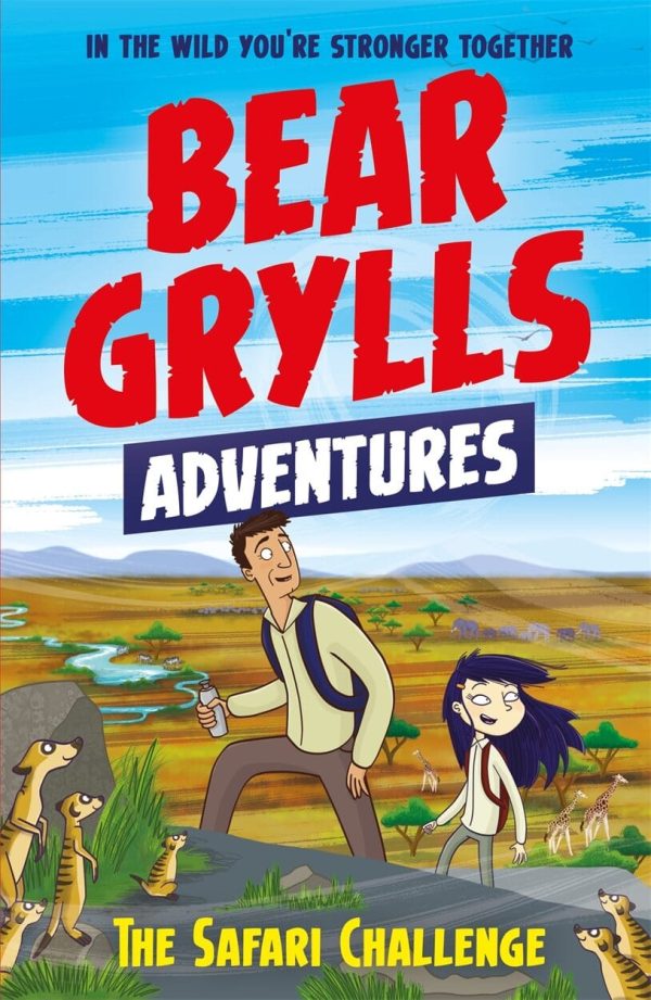 A Bear Grylls Adventure Book 8: The Safari Challenge By Bear Grylls - Ages 5-8 - Paperback Sale