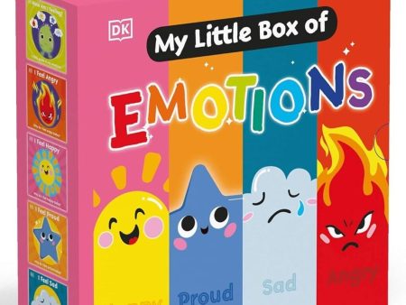 First Emotions: My Little Box of Emotions (Happy, Sad, Angry & Proud) 5 Books Collection Box Set - Ages 0-5 - Board Book Sale