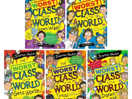 The Worst Class in the World by Joanna Nadin 5 Books Collection Set - Age 5-9 - Paperback For Discount