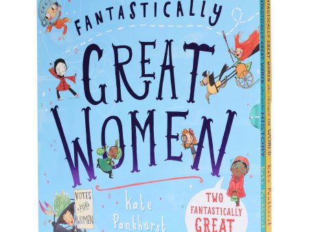 Fantastically Great Women By Kate Pankhurst 2 Picture Books Collection Box Set - Ages 7-9 - Hardback Cheap