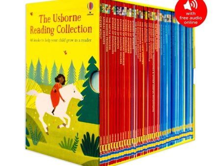 The Usborne Reading 40 Books Collection Box Set (with Free Audio Online) - Ages 5+ - Paperback Sale