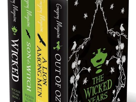 The Wicked Years Series by Gregory Maguire: 4 Books Collection Box Set - Fiction - Paperback For Discount