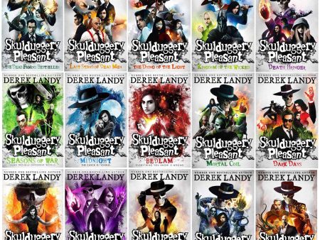 Skulduggery Pleasant Series (Books 1-15) by Derek Landy: 15 Books Collection Set - Ages 9-14 - Paperback Online Sale