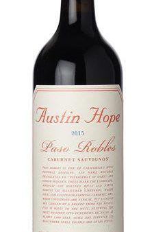 Austin Hope - Paso Robles Cabernet Sauvignon 2015 (750ml) For Discount