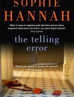 Sophie Hannah: The Telling Error [2014] paperback Online now